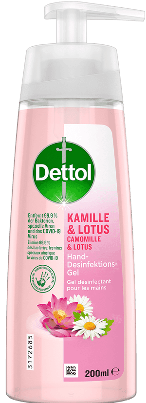 Dettol Gel désinfectant pour les mains Camomille & Lotus